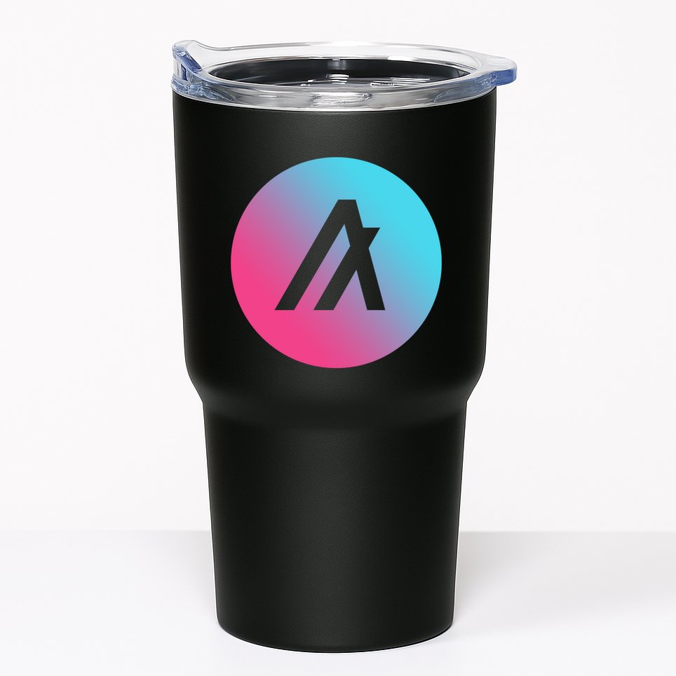 Algorand Crypto Colorful Logo Tumbler