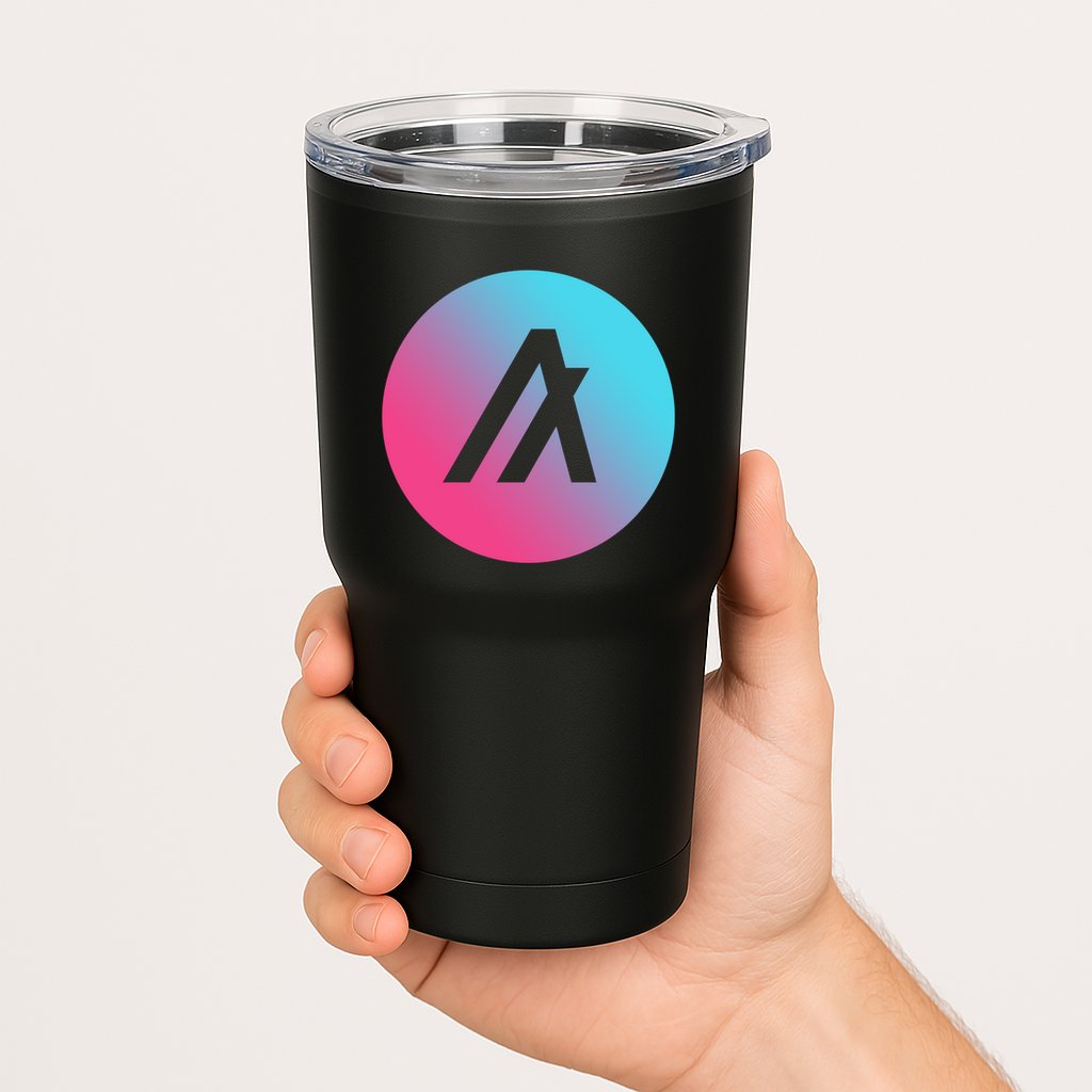 Algorand Crypto Colorful Logo Tumbler
