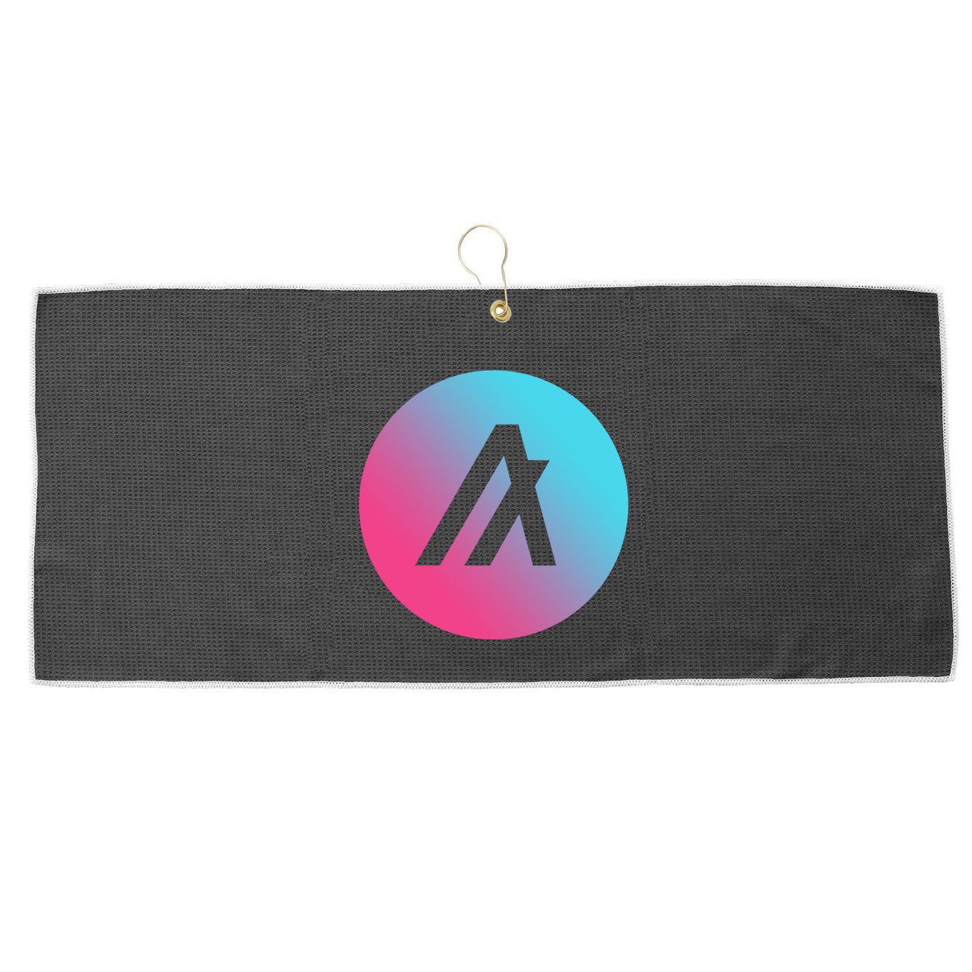 Algorand Crypto Colorful Logo Large Microfiber Waffle Golf Towel