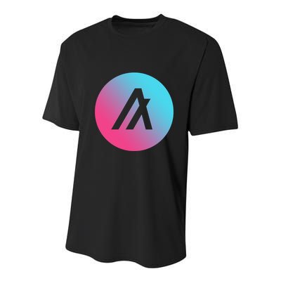 Algorand Crypto Colorful Logo Youth Performance Sprint T-Shirt