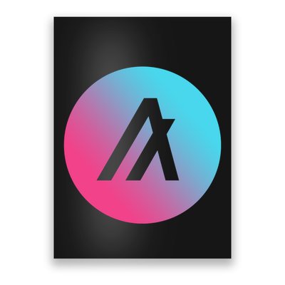 Algorand Crypto Colorful Logo Poster
