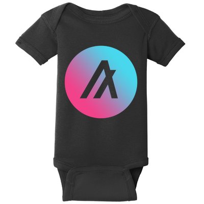 Algorand Crypto Colorful Logo Baby Bodysuit