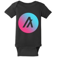 Algorand Crypto Colorful Logo Baby Bodysuit