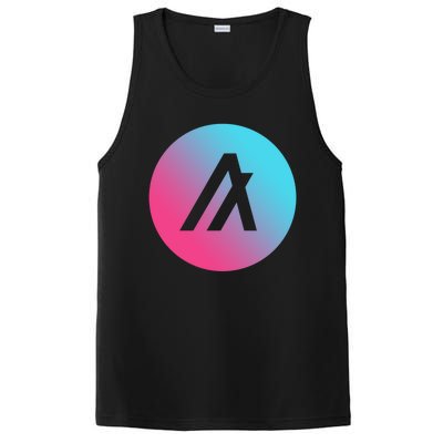 Algorand Crypto Colorful Logo PosiCharge Competitor Tank