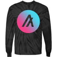 Algorand Crypto Colorful Logo Tie-Dye Long Sleeve Shirt