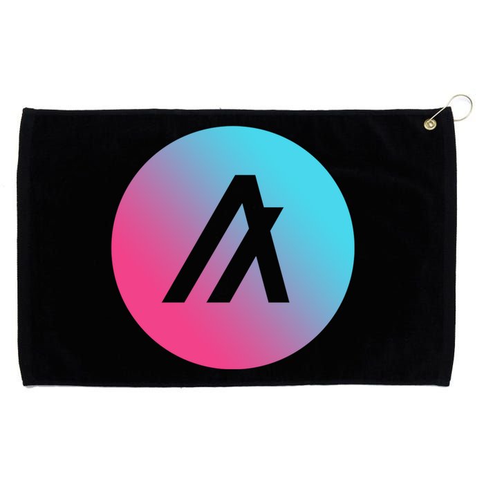 Algorand Crypto Colorful Logo Grommeted Golf Towel