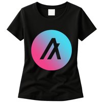 Algorand Crypto Colorful Logo Womens T-Shirt