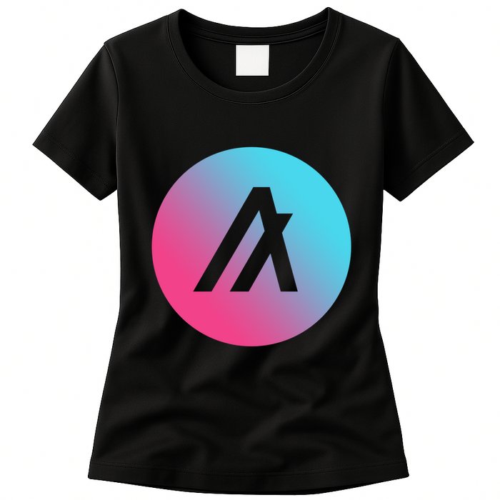 Algorand Crypto Colorful Logo Womens T-Shirt