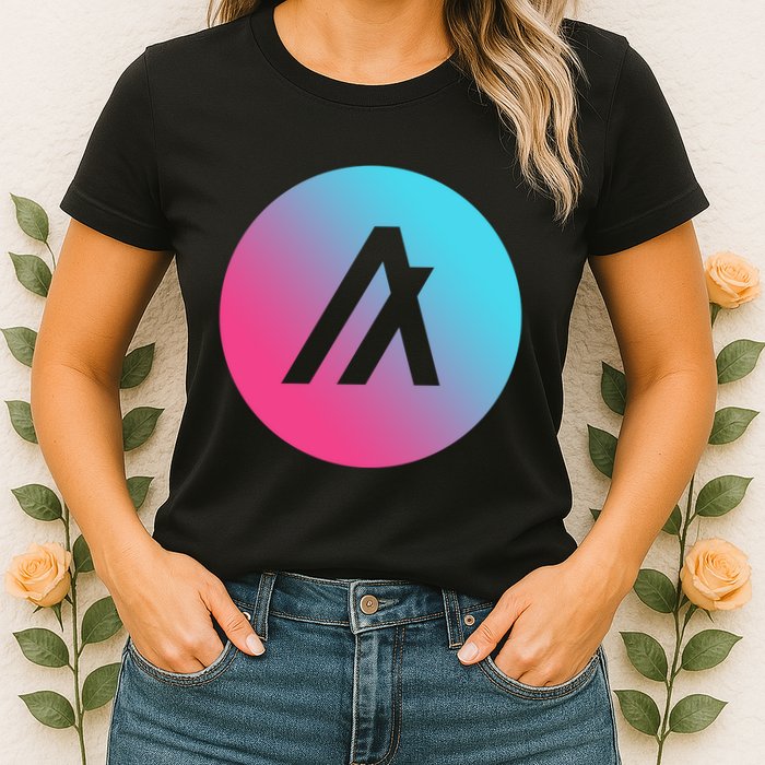Algorand Crypto Colorful Logo Womens T-Shirt