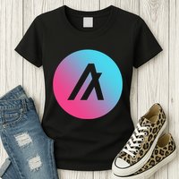 Algorand Crypto Colorful Logo Womens T-Shirt