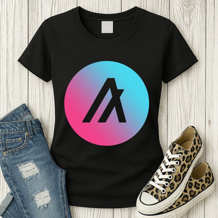 Algorand Crypto Colorful Logo Womens T-Shirt