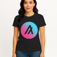 Algorand Crypto Colorful Logo Womens T-Shirt
