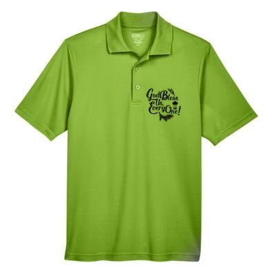 A Christmas Carol Charles Dickens God Bless Us Everyone Gift Men's Origin Performance Pique Polo