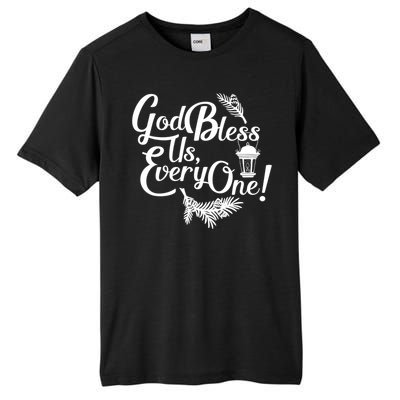 A Christmas Carol Charles Dickens God Bless Us Everyone Gift Tall Fusion ChromaSoft Performance T-Shirt