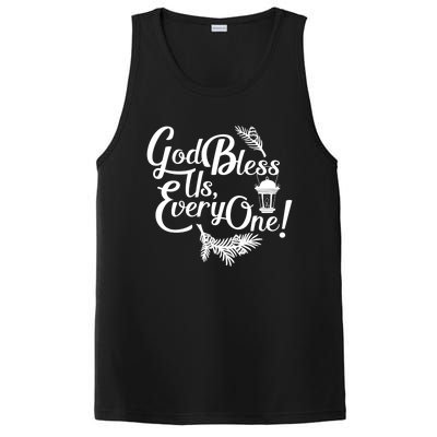 A Christmas Carol Charles Dickens God Bless Us Everyone Gift PosiCharge Competitor Tank