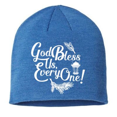 A Christmas Carol Charles Dickens God Bless Us Everyone Gift Sustainable Beanie