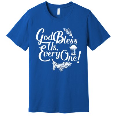 A Christmas Carol Charles Dickens God Bless Us Everyone Gift Premium T-Shirt