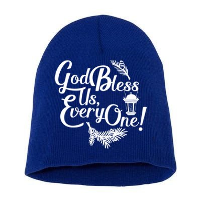 A Christmas Carol Charles Dickens God Bless Us Everyone Gift Short Acrylic Beanie