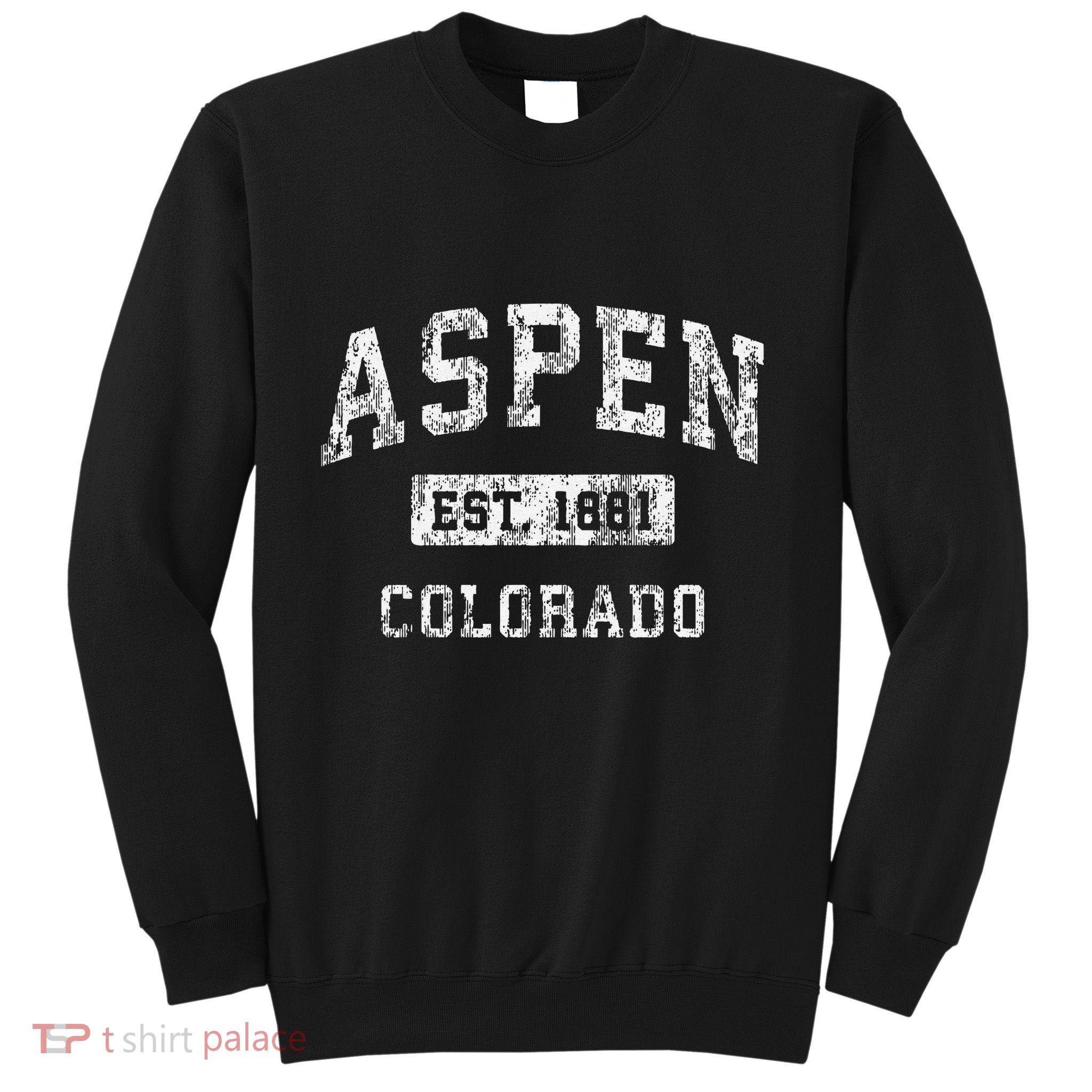 Aspen Colorado Co Vintage Established Sweatshirt