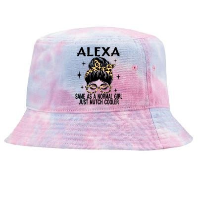 Alexa Costume Cute Definition Personalized Name Alexa Great Gift Tie-Dyed Bucket Hat