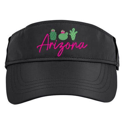 Arizona Cactus Cute AZ Pride Adult Drive Performance Visor