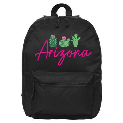 Arizona Cactus Cute AZ Pride 16 in Basic Backpack