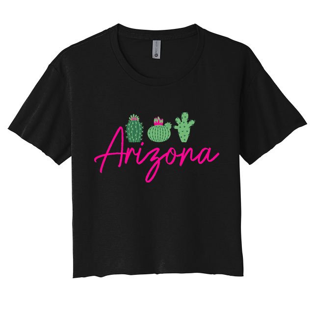 Arizona Cactus Cute AZ Pride Crop Top
