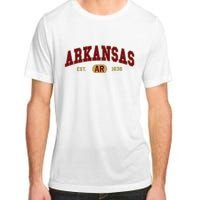 Arkansas Classic Collegiate Varsity Style Cozy Arkansas Adult ChromaSoft Performance T-Shirt