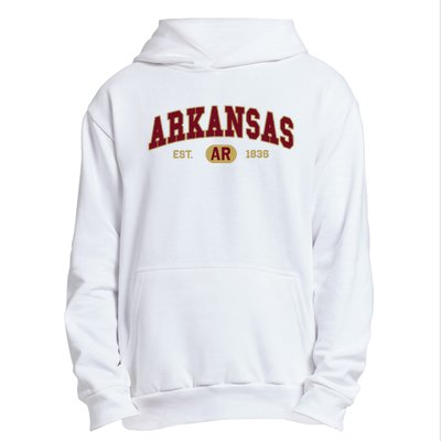 Arkansas Classic Collegiate Varsity Style Cozy Arkansas Urban Pullover Hoodie