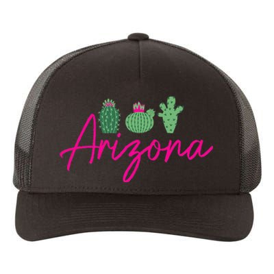 Arizona Cactus Cute AZ Pride Yupoong Adult 5-Panel Trucker Hat