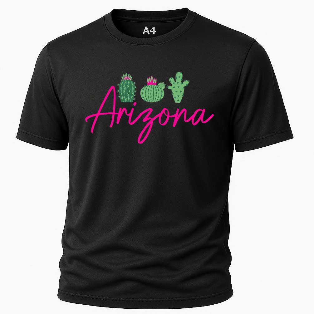 Arizona Cactus Cute AZ Pride Cooling Performance Crew T-Shirt