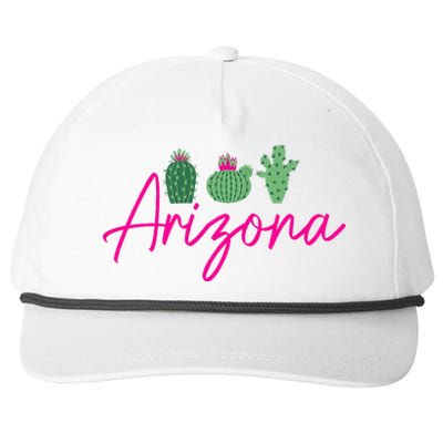 Arizona Cactus Cute AZ Pride Snapback Five-Panel Rope Hat