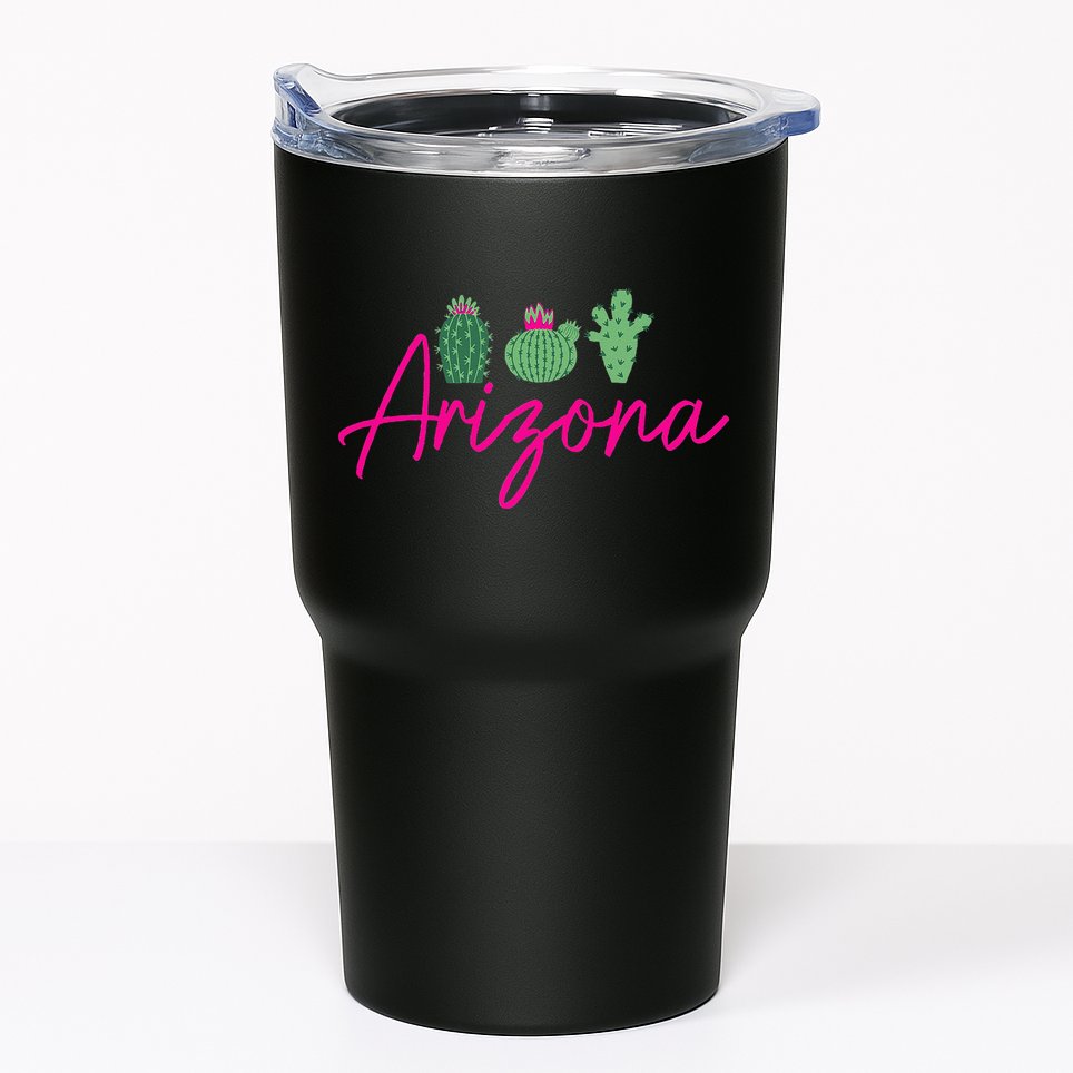 Arizona Cactus Cute AZ Pride Tumbler
