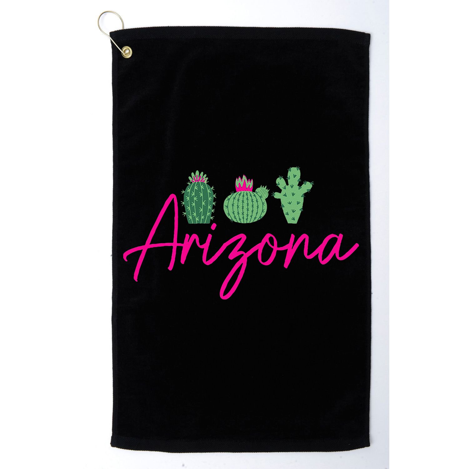 Arizona Cactus Cute AZ Pride Golf Towel