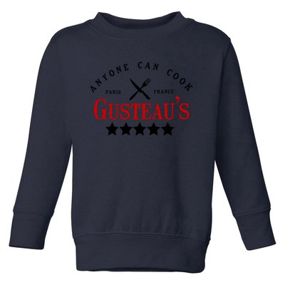 Anyone Can Cook Gusteau's Paris France Toddler Sweatshirt