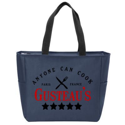 Anyone Can Cook Gusteau's Paris France Zip Tote Bag