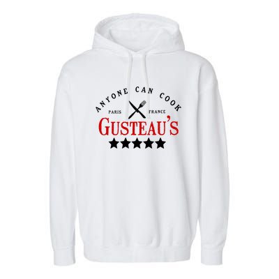 Anyone Can Cook Gusteau's Paris France Garment-Dyed Fleece Hoodie