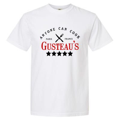 Anyone Can Cook Gusteau's Paris France Garment-Dyed Heavyweight T-Shirt