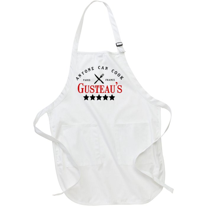 Anyone Can Cook Gusteau's Paris France Full-Length Apron With Pockets