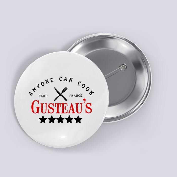 Anyone Can Cook Gusteau's Paris France Button