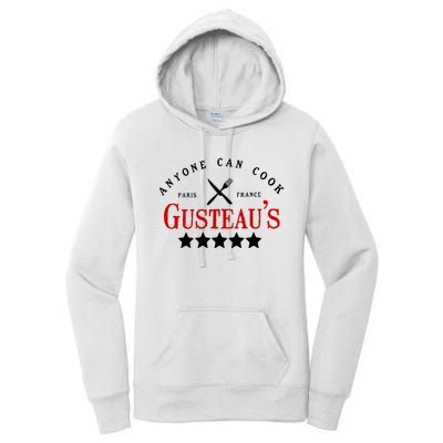 Anyone Can Cook Gusteau's Paris France Women's Pullover Hoodie