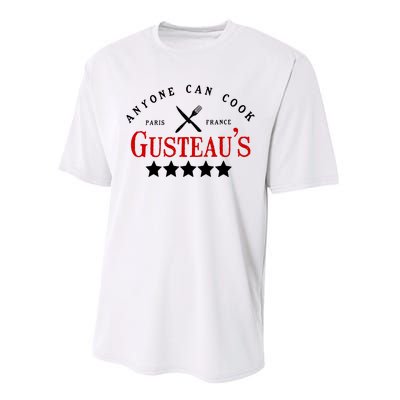 Anyone Can Cook Gusteau's Paris France Performance Sprint T-Shirt