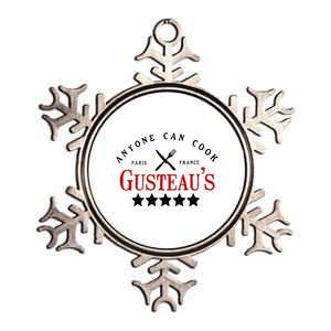 Anyone Can Cook Gusteau's Paris France Metallic Star Ornament