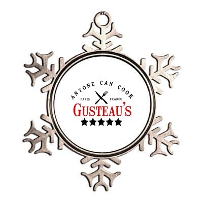 Anyone Can Cook Gusteau's Paris France Metallic Star Ornament