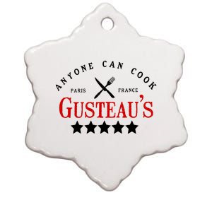 Anyone Can Cook Gusteau's Paris France Ceramic Star Ornament