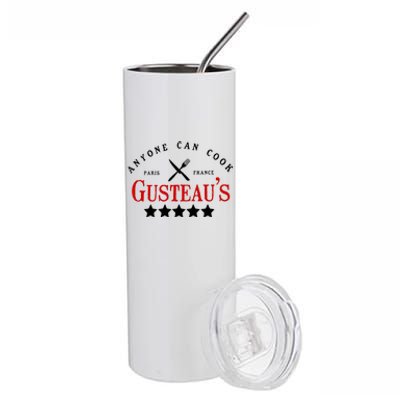 Anyone Can Cook Gusteau's Paris France Stainless Steel Tumbler