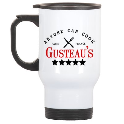 Anyone Can Cook Gusteau's Paris France Stainless Steel Travel Mug