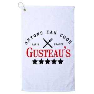 Anyone Can Cook Gusteau's Paris France Platinum Collection Golf Towel