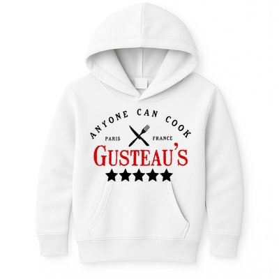 Anyone Can Cook Gusteau's Paris France Kids Hoodie