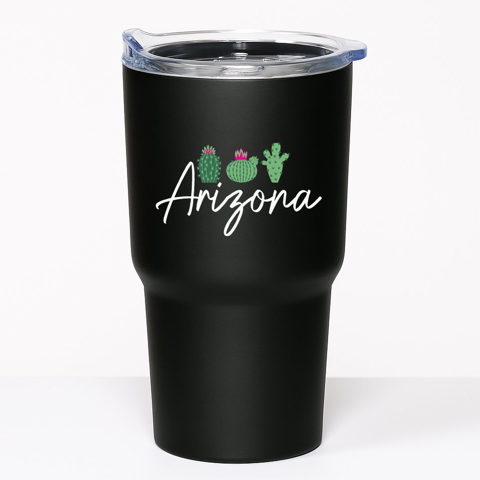 Arizona Cactus Cute AZ Pride Tumbler